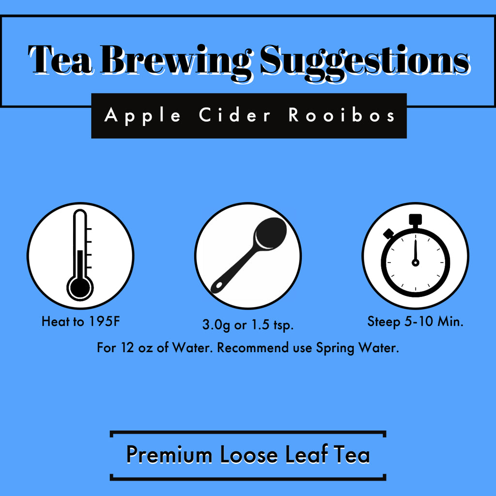 Apple Cider Rooibos Brewing Suggestion