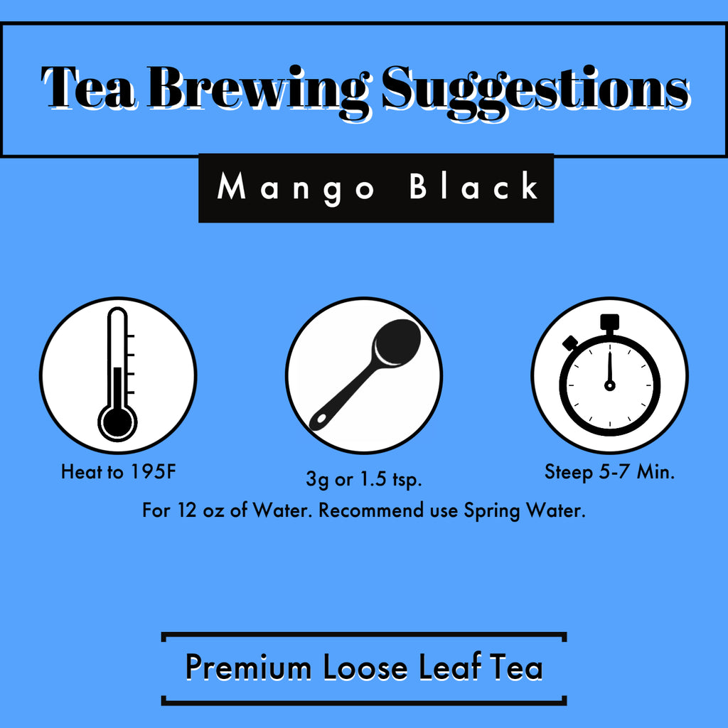 Mango Black Tea Brewing Suggestion