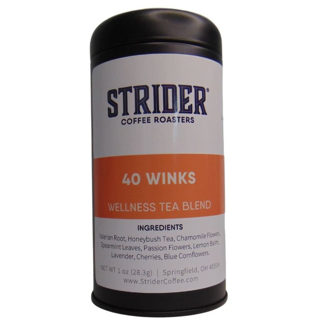 40 Winks Tea: Soothing Wellness Blend - Strider Coffee Roasters -