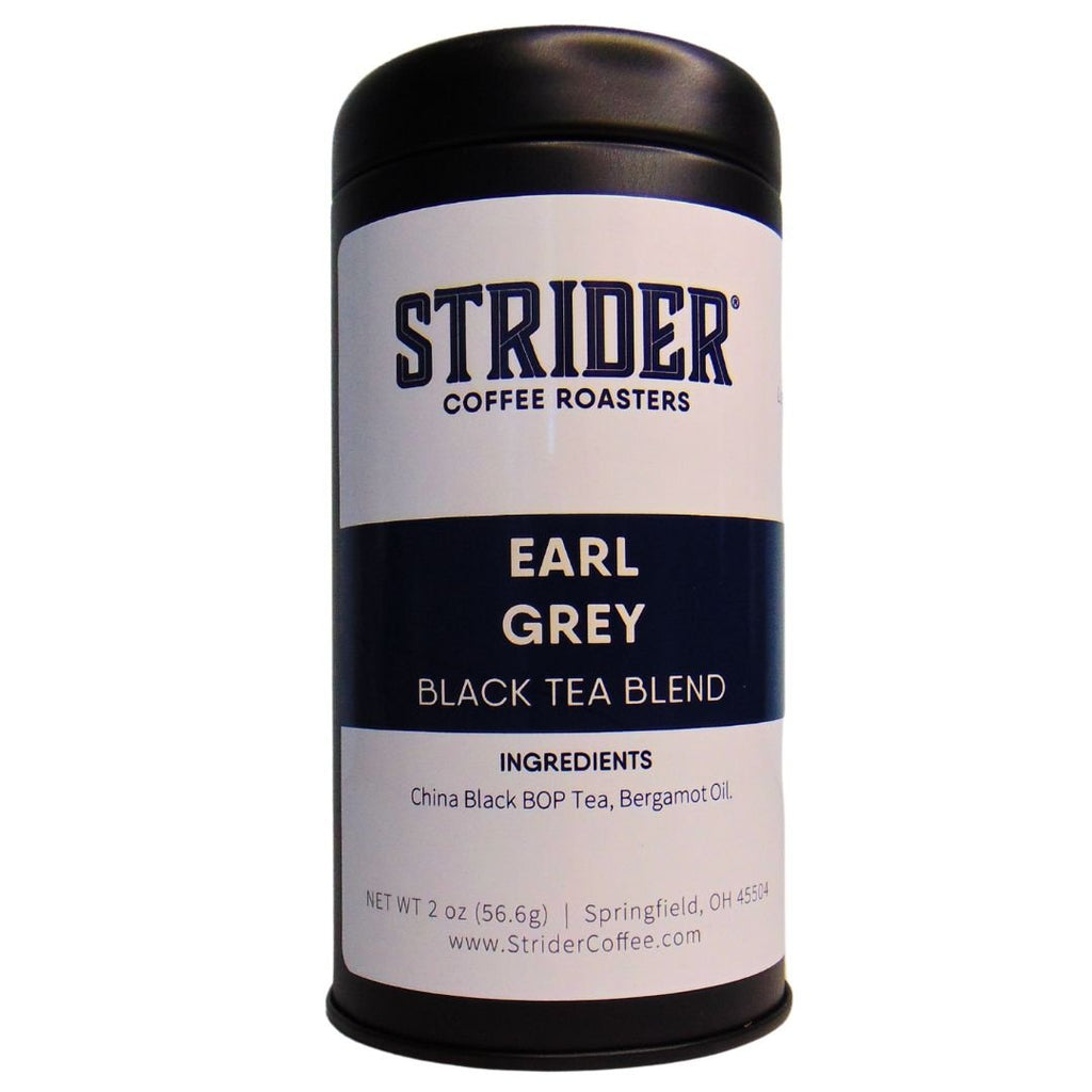 Earl Grey Black Tea Blend - Strider Coffee Roasters -