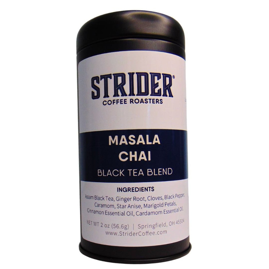 Spiced Black Tea Blend: Authentic Masala Chai - Strider Coffee Roasters -