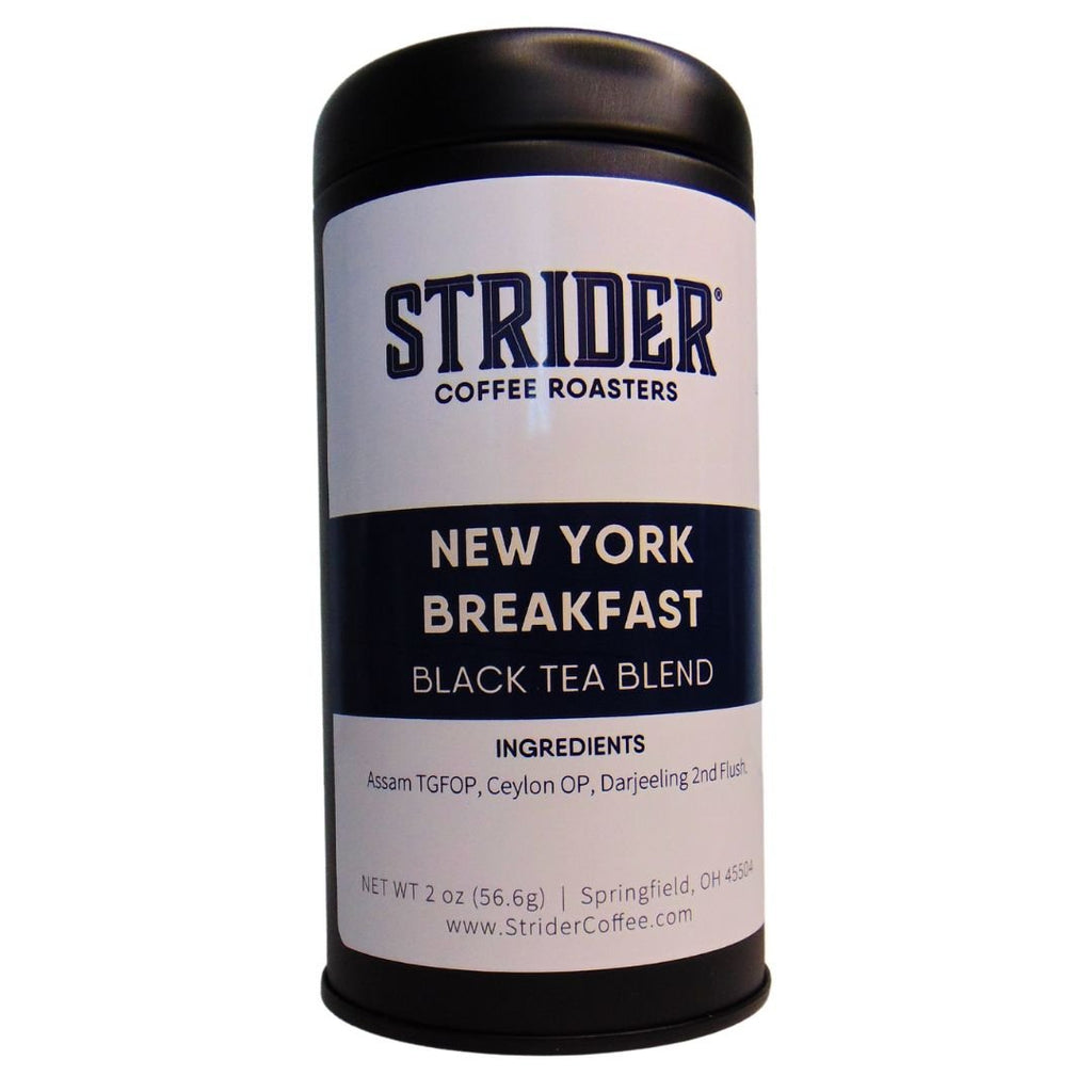 New York Breakfast | Black Tea Blend - Strider Coffee Roasters - 850037297252