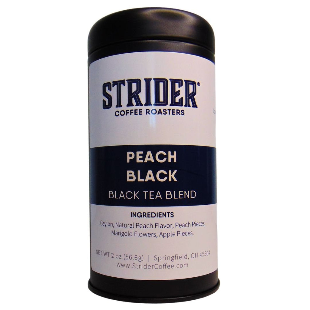 Peach Black Loose Leaf Tea | Black Tea Blend - Strider Coffee Roasters -