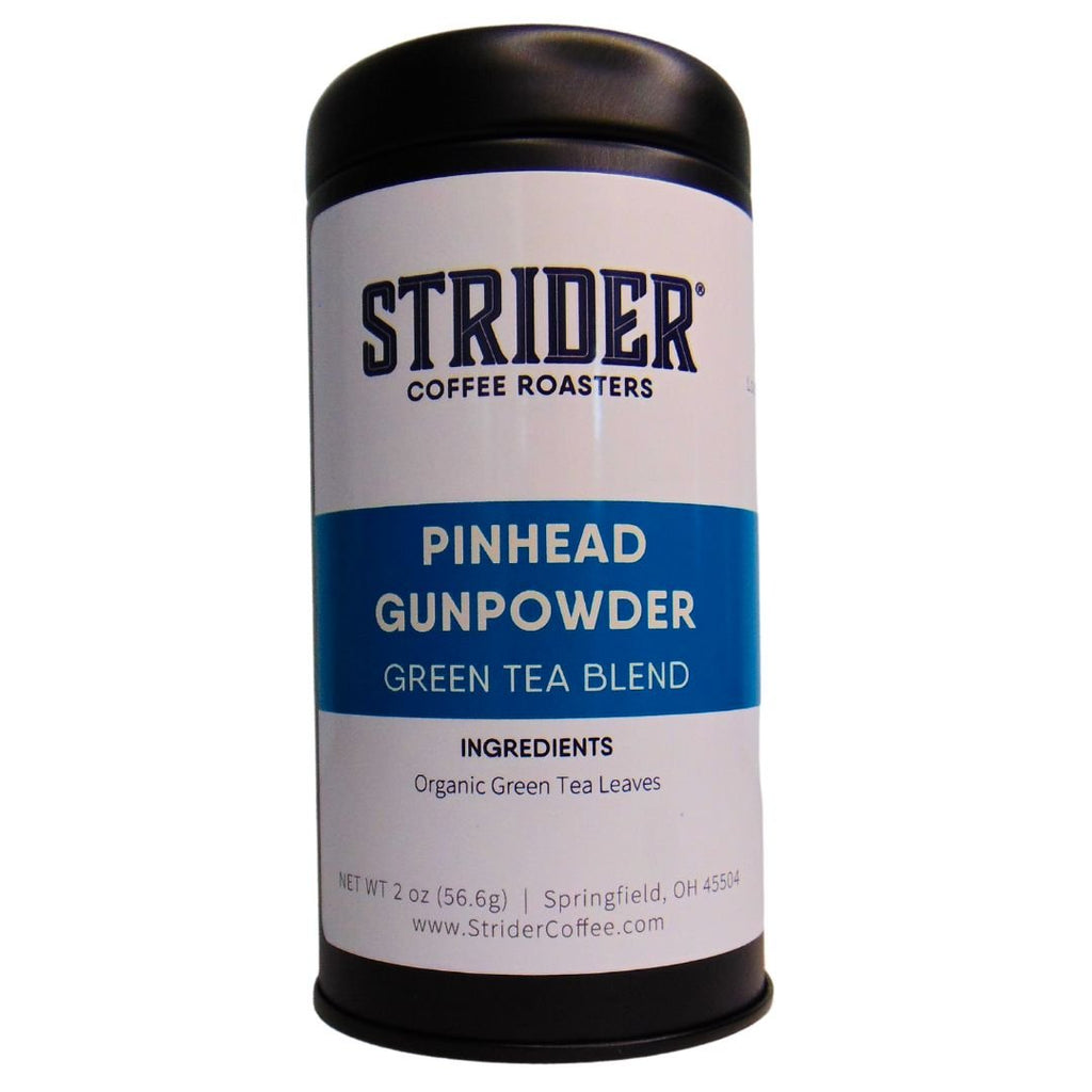 Pinhead Gunpowder | Organic Green Tea - Strider Coffee Roasters - 850037297474