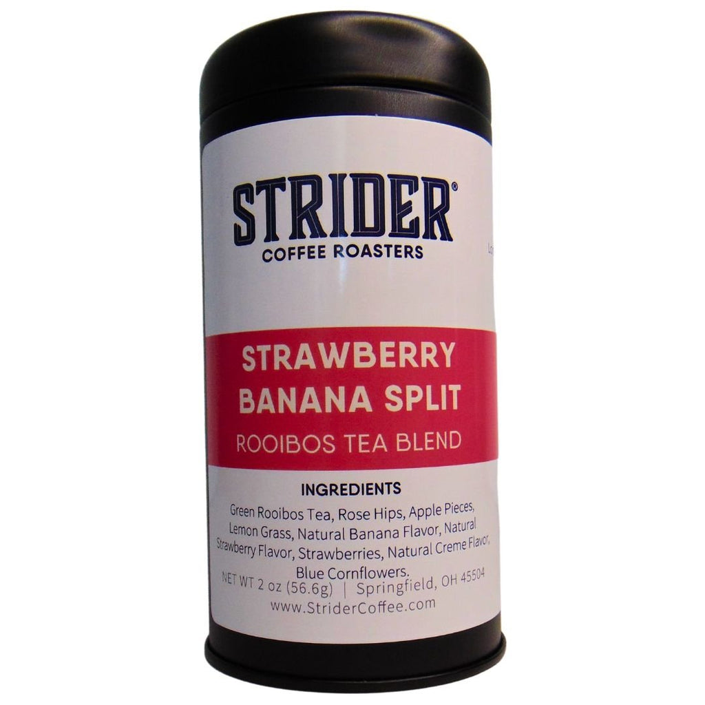 Strawberry Banana Split | Herbal Tea Blend - Tea - Strider Coffee Roasters -