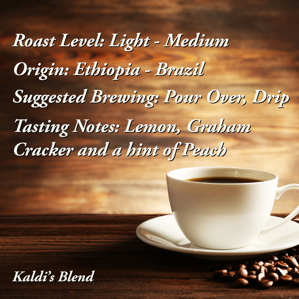 Kaldi's Blend Coffee Information