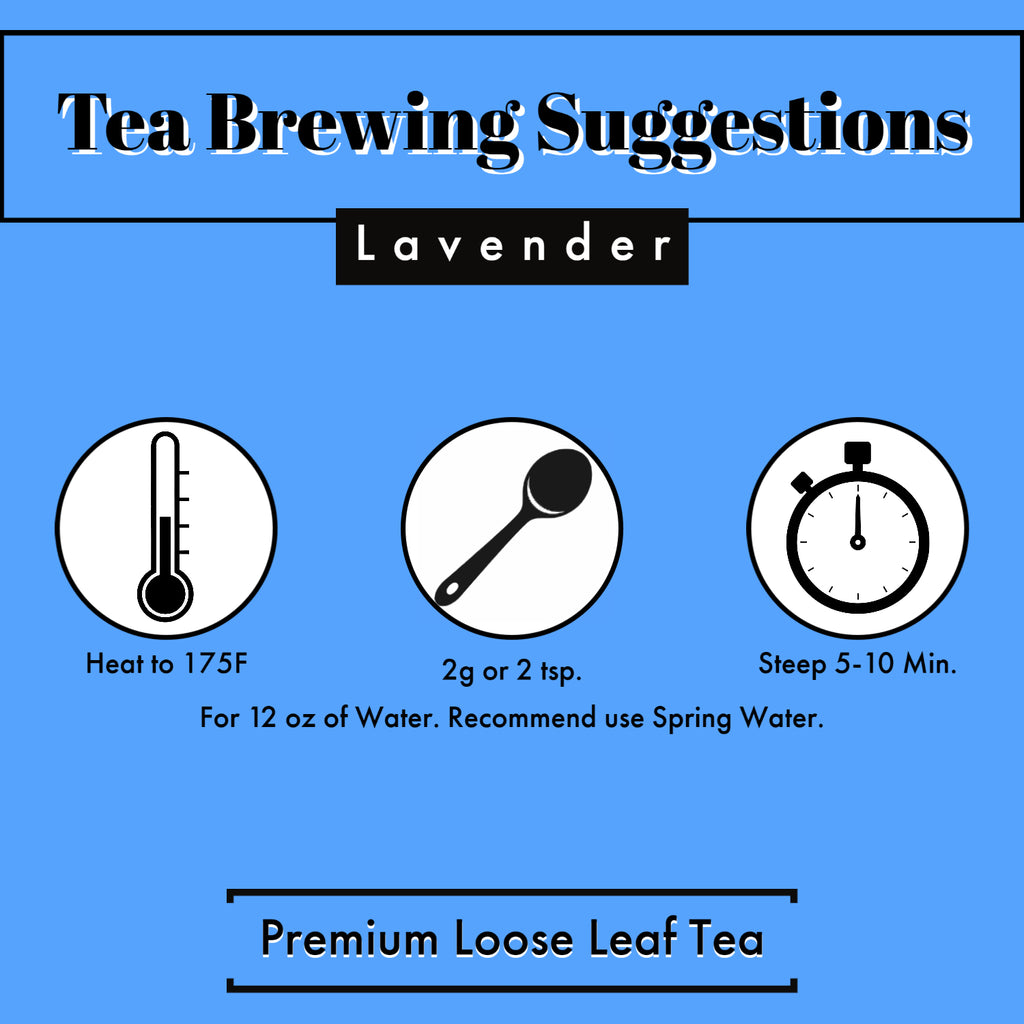 Lavender Tea Brewing Suggestion