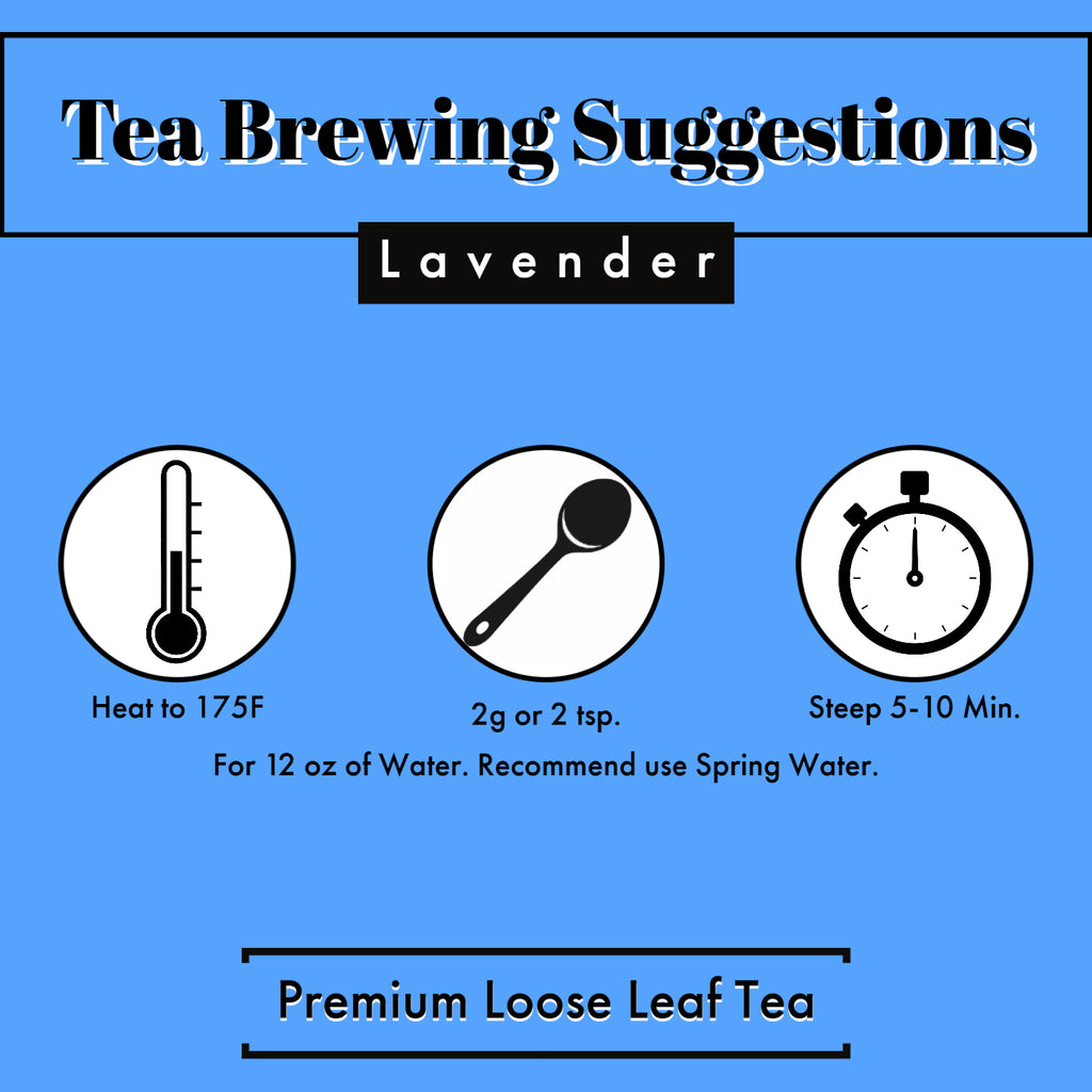 Lavender Tea Brewing Suggestion
