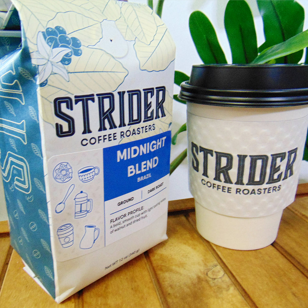 Midnight Blend Ground Dark Roast Coffee
