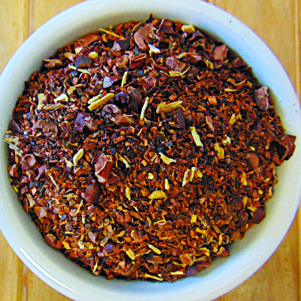 peppermint white chocolate loose leaf tea