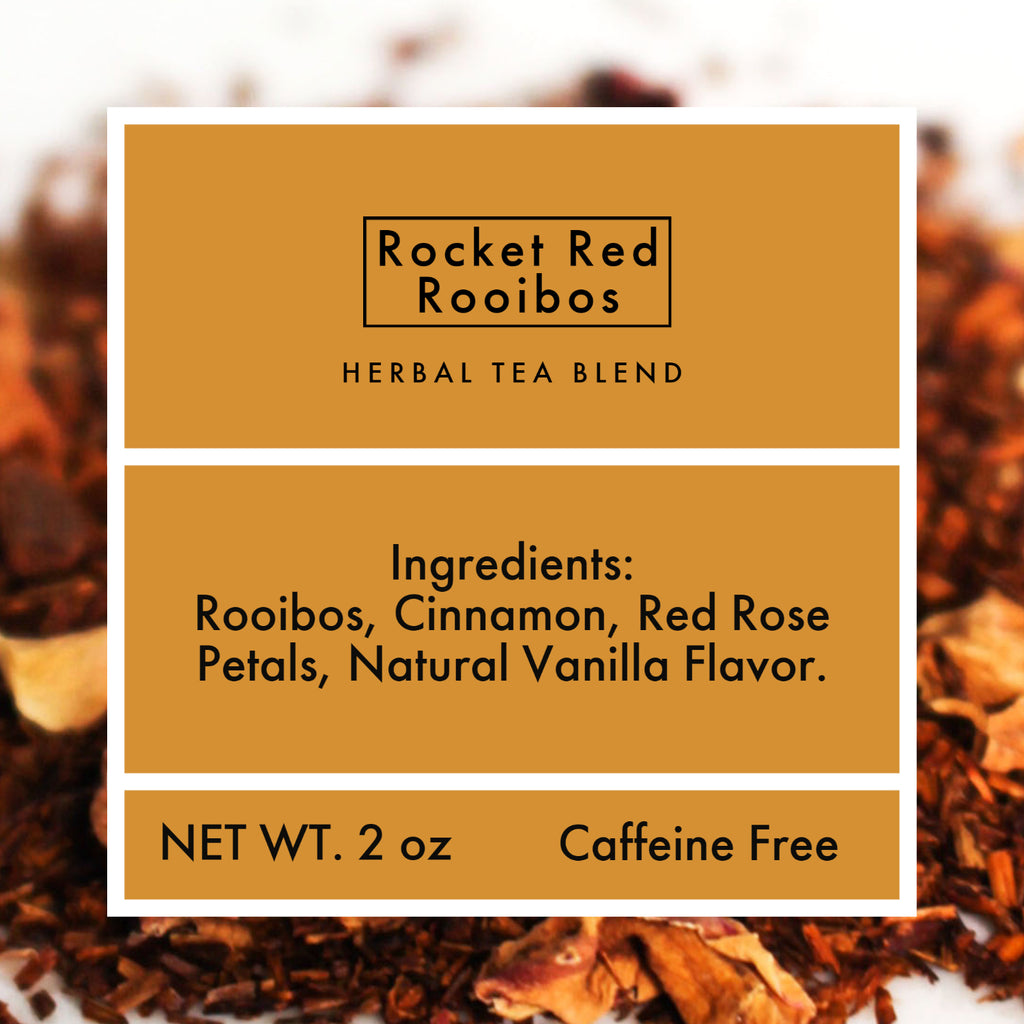 Rocket Red Rooibos Tea Information