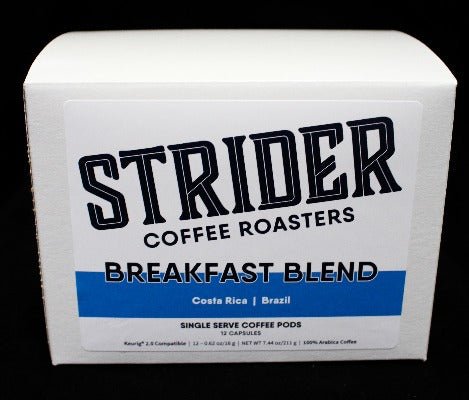 Breakfast Blend | K Cups - Strider Coffee Roasters - 850037297115