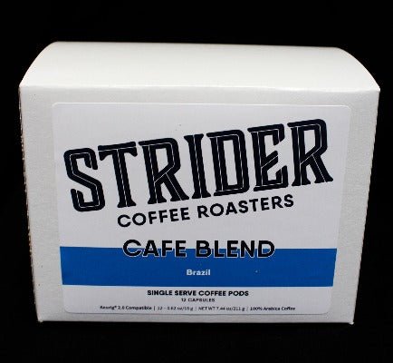 Cafe Blend | K Cups - Strider Coffee Roasters - 850037297146