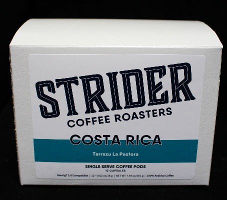 Costa Rica Tarrazu La Pastora | K Cups - Strider Coffee Roasters - 850037297085