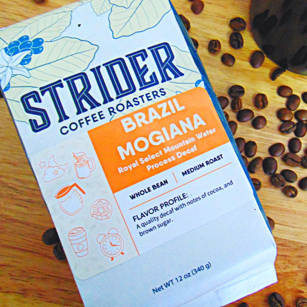 Brazilian Decaf Mogiana MWP Coffee - Strider Coffee Roasters -