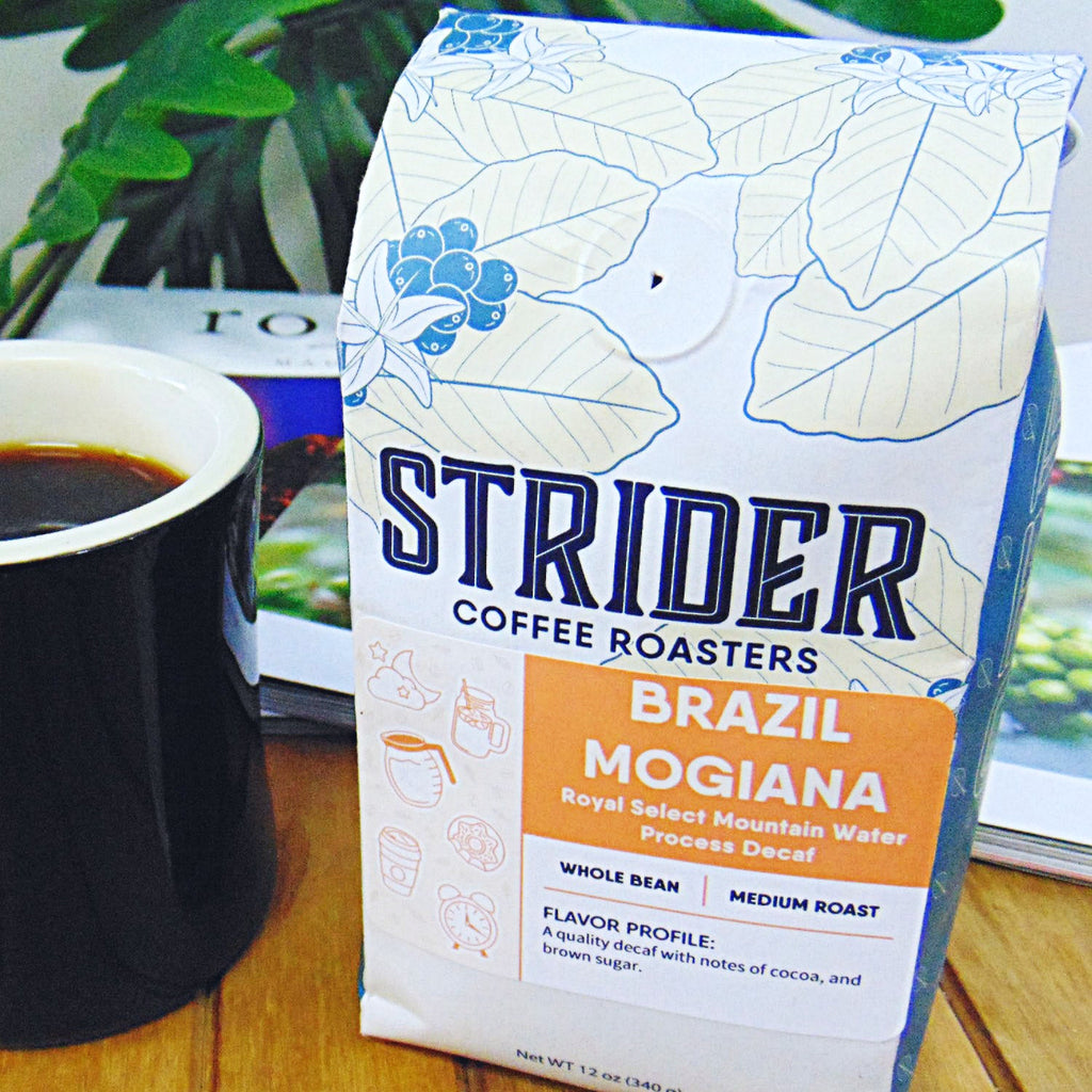 Brazilian Decaf Mogiana MWP Coffee - Strider Coffee Roasters -