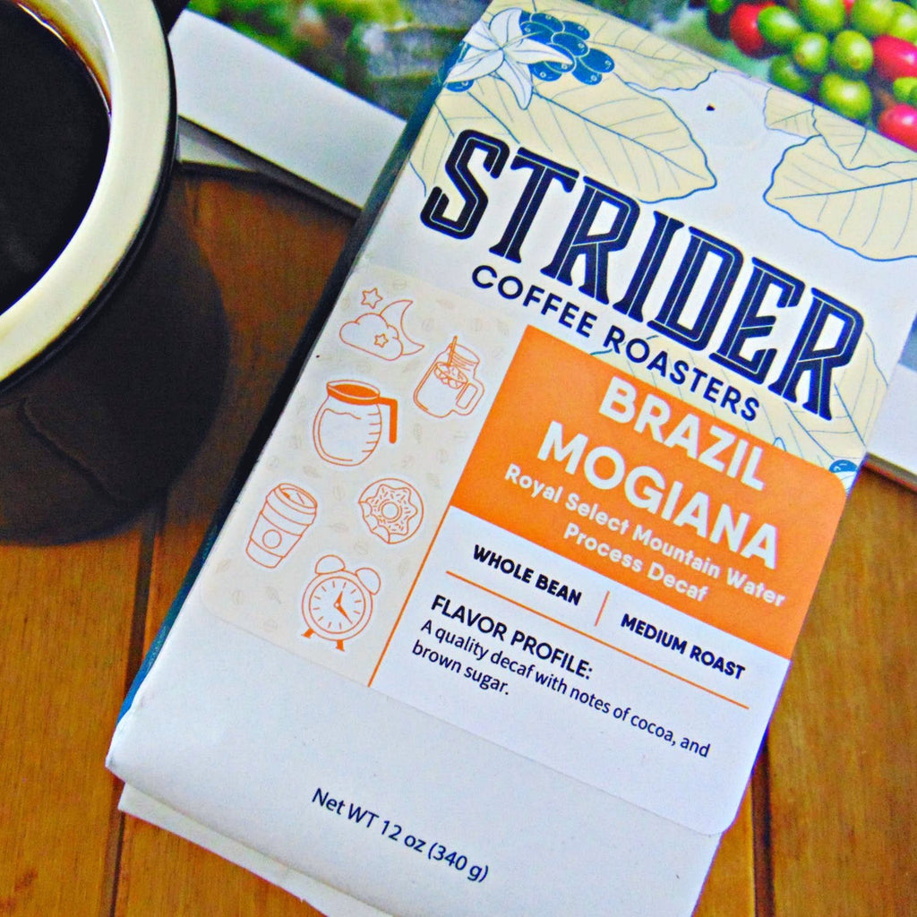 Brazilian Decaf Mogiana MWP Coffee - Strider Coffee Roasters -