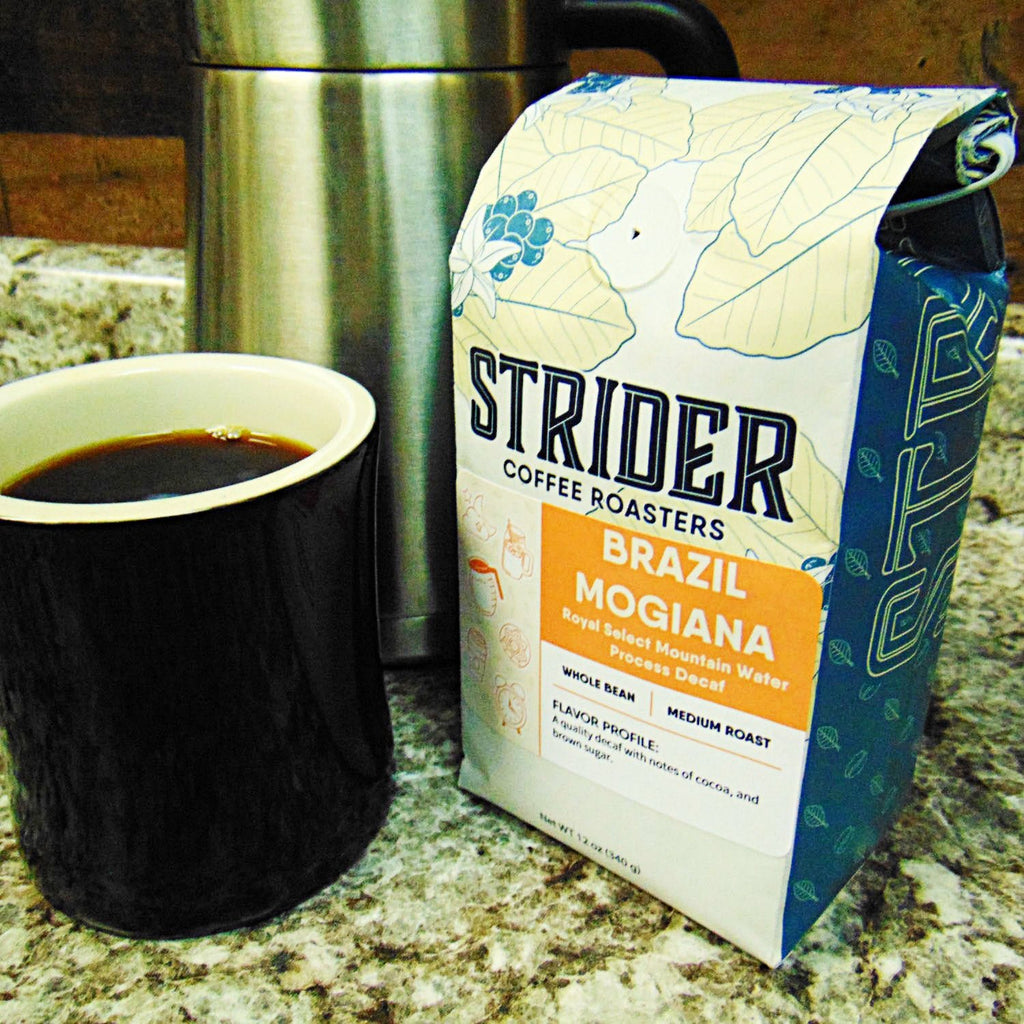 Brazilian Decaf Mogiana MWP Coffee - Strider Coffee Roasters -