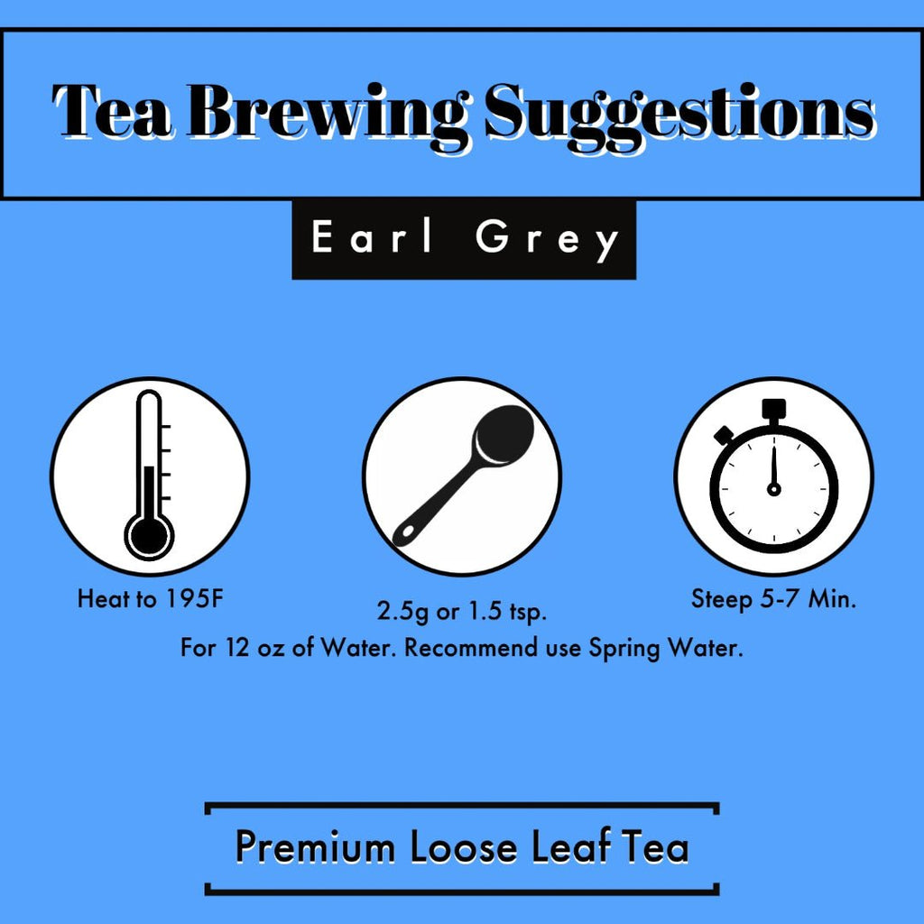Earl Grey Black Tea Blend - Strider Coffee Roasters -