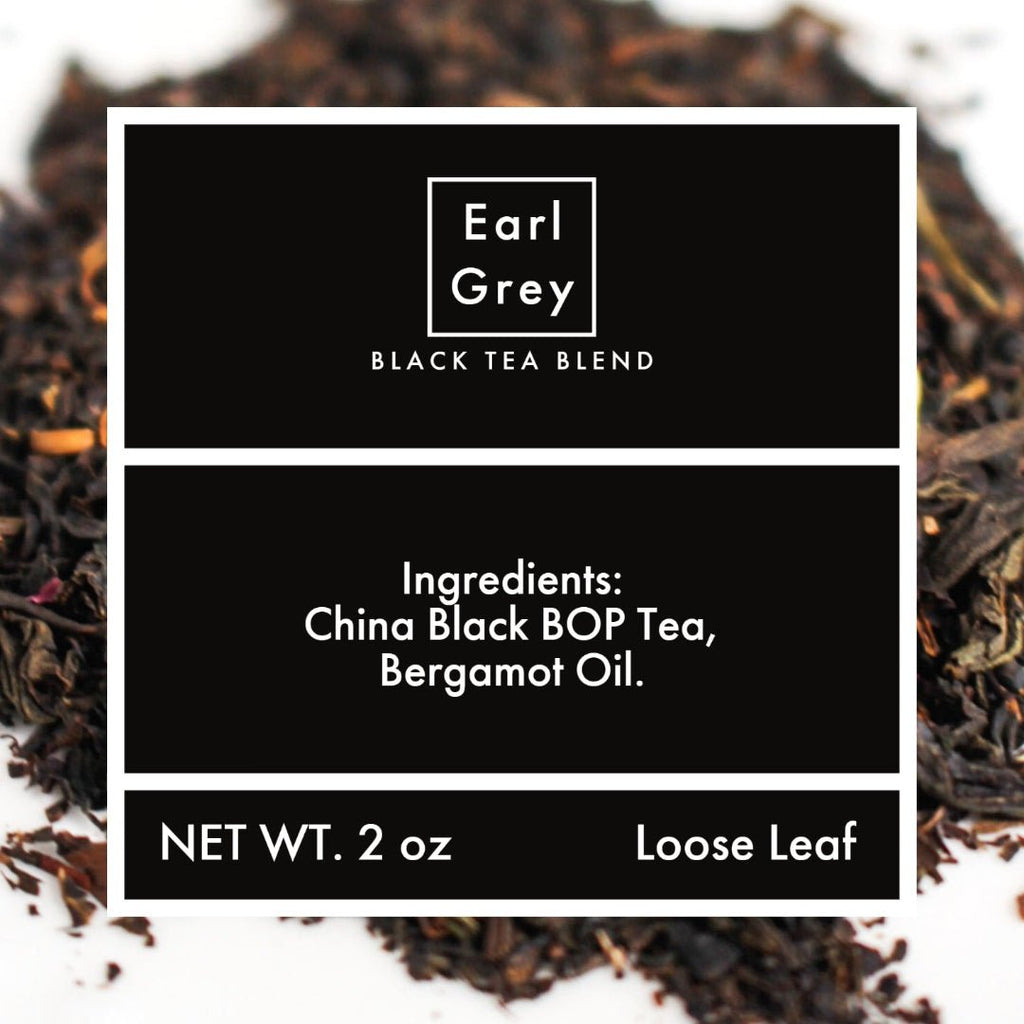 Earl Grey Black Tea Blend - Strider Coffee Roasters -