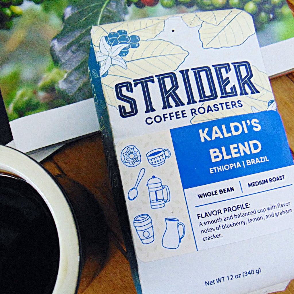 Kaldi's Blend | Ethiopia & Brazil - Strider Coffee Roasters - 8500372970470