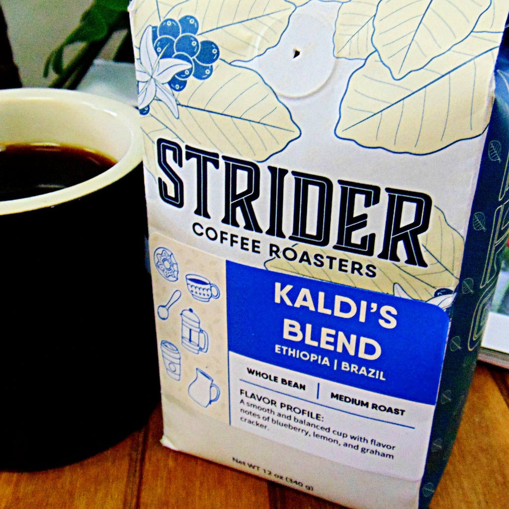 Kaldi's Blend | Ethiopia & Brazil - Strider Coffee Roasters - 8500372970470