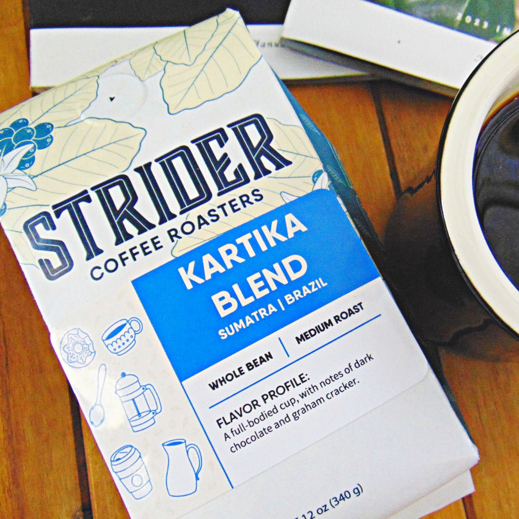 Kartika Blend | Sumatra & Brazil - Strider Coffee Roasters - 8500372970540