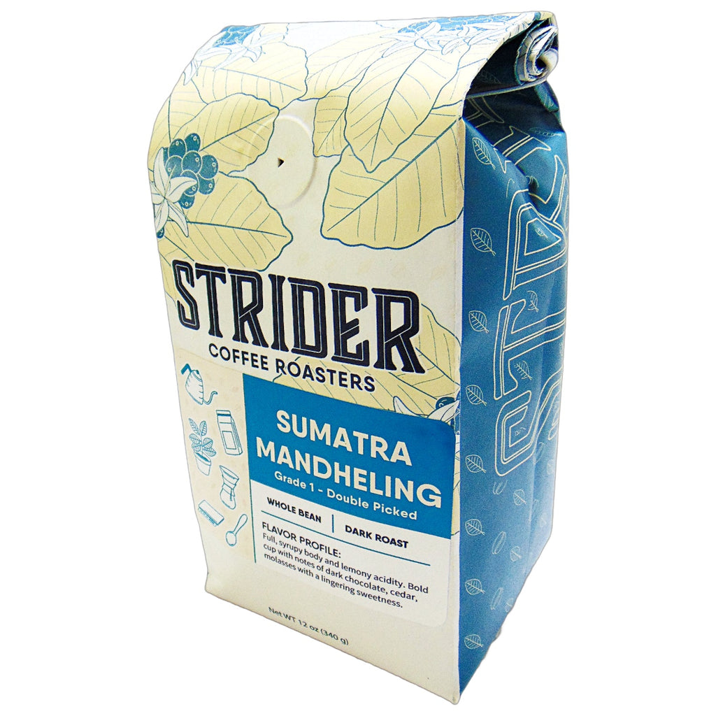 Mandheling Sumatra Coffee Blend - Strider Coffee Roasters -