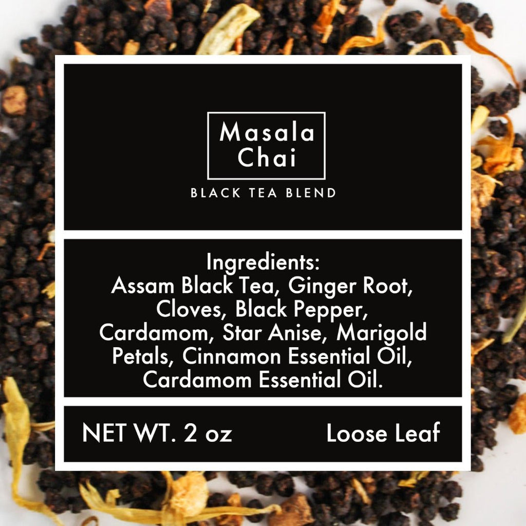 Spiced Black Tea Blend: Authentic Masala Chai - Strider Coffee Roasters -
