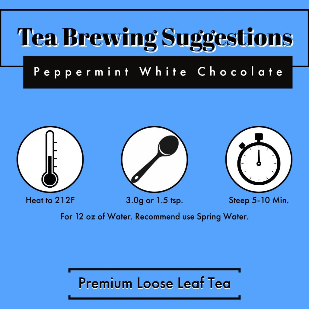 Peppermint White Chocolate | Herbal Tea - Strider Coffee Roasters - 850037297269