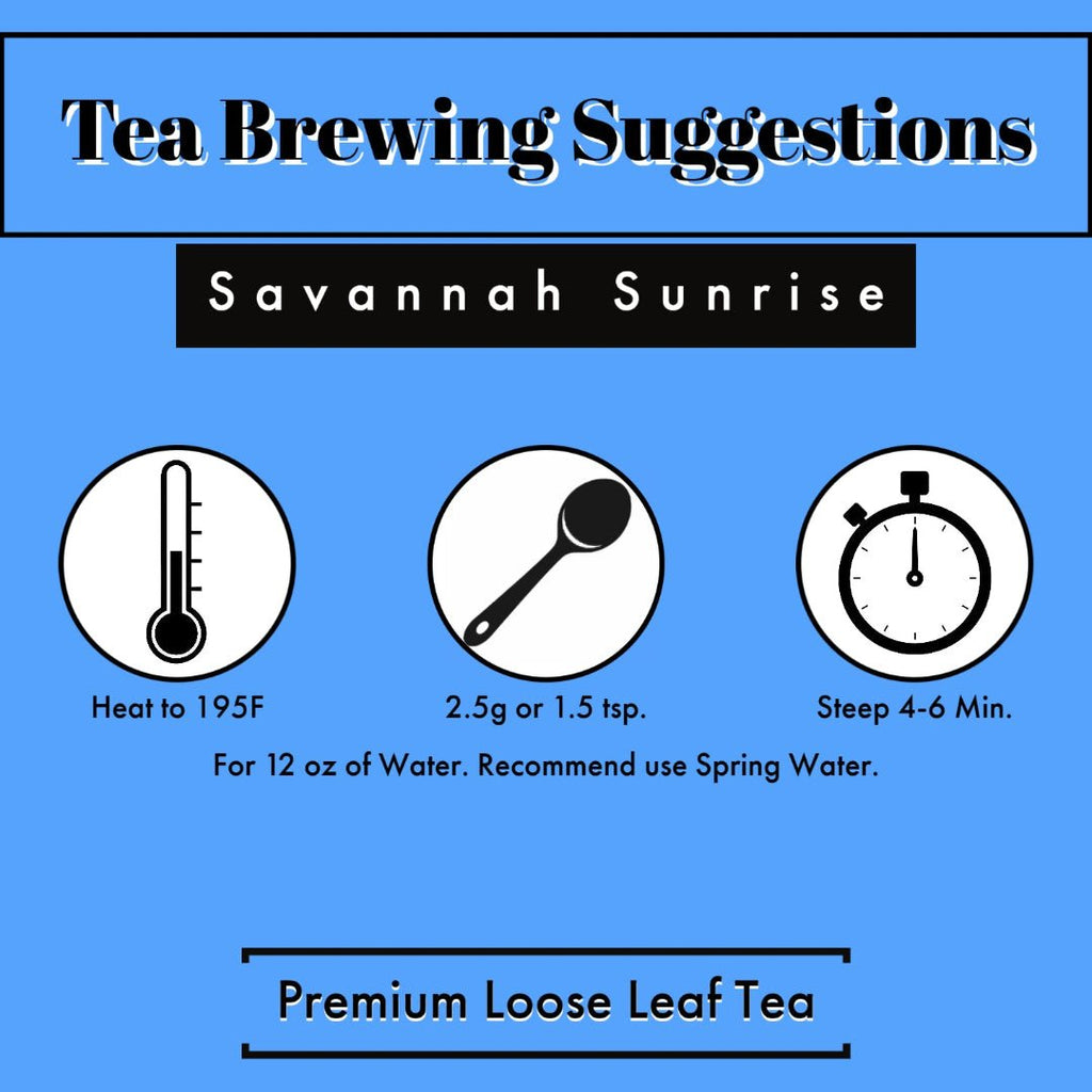 Savannah Sunrise | Black Tea Blend - Strider Coffee Roasters - 850037297283