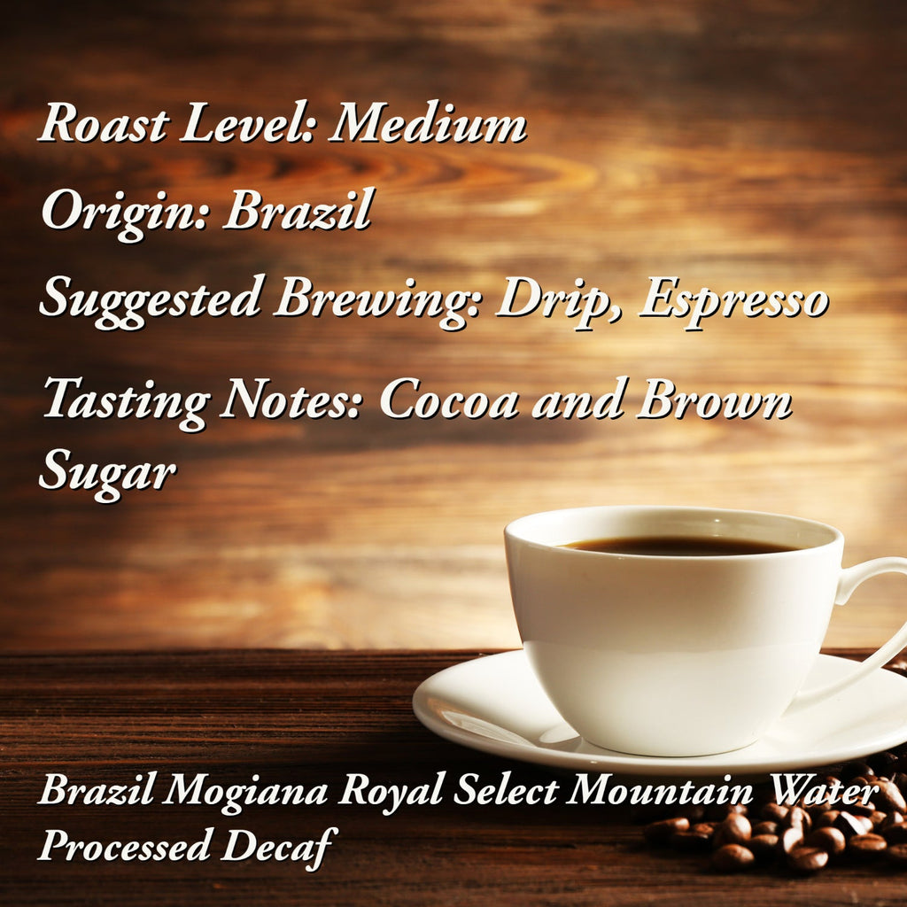 Strider Coffee Roasters Brazil Mogiana Decaf Medium Ground 12oz Specialty - Strider Coffee Roasters -