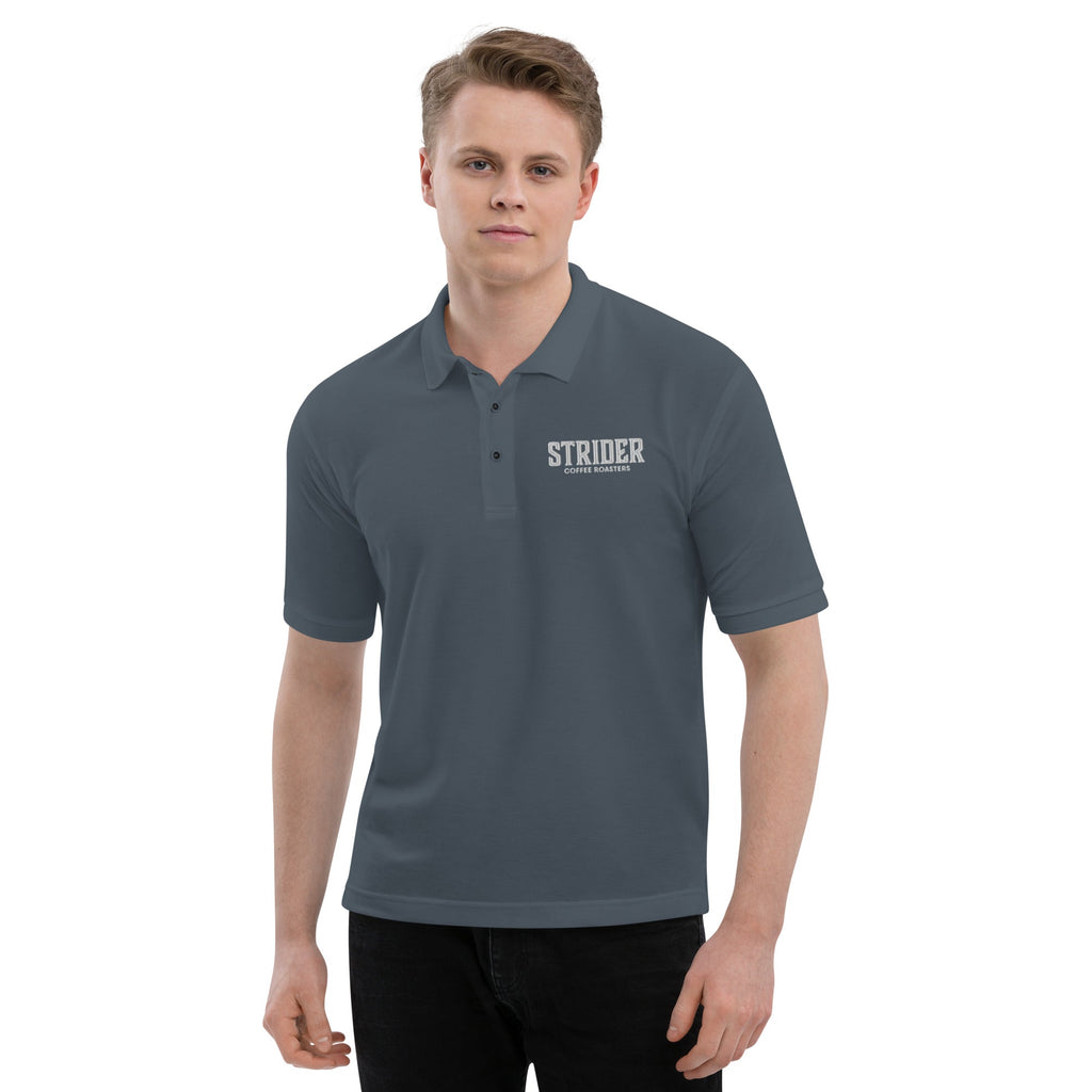 Strider Coffee Roasters Men's Premium Polo - Strider Coffee Roasters - 2780573_11062