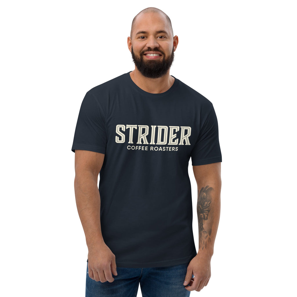 Strider Coffee Short Sleeve Tee by Next Level Apparel - Strider Coffee Roasters -