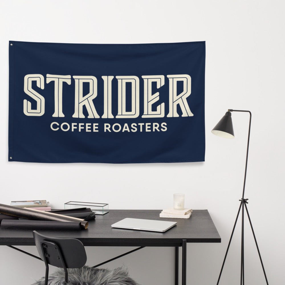 Bold Strider Flag for Patriotic Display - Strider Coffee Roasters -