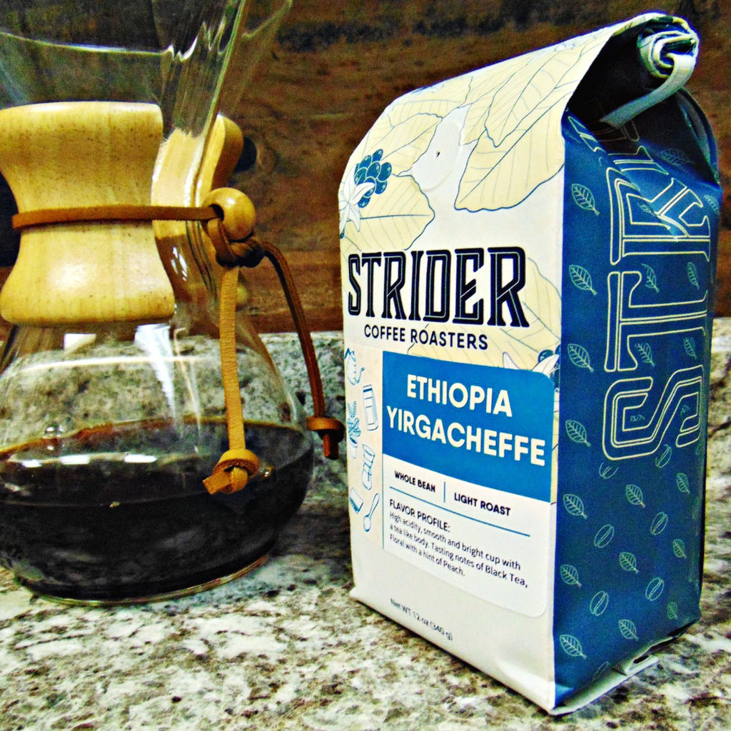 Yirgacheffe Coffee - From Ethiopia - Strider Coffee Roasters -