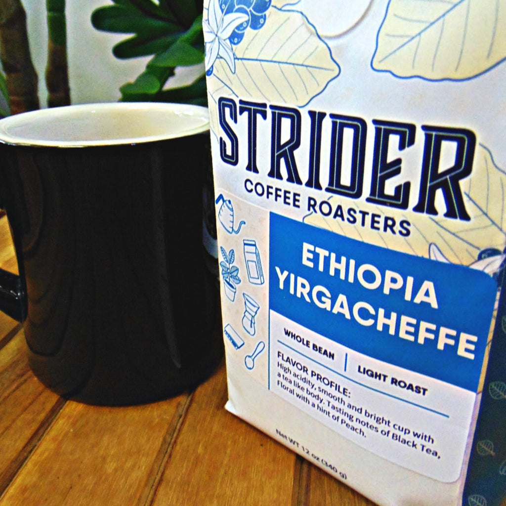 Yirgacheffe Coffee - From Ethiopia - Strider Coffee Roasters -