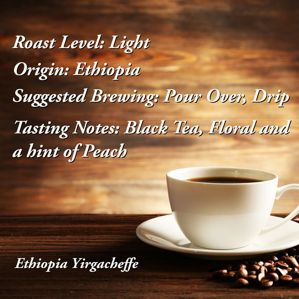 Yirgacheffe Coffee - From Ethiopia - Strider Coffee Roasters -